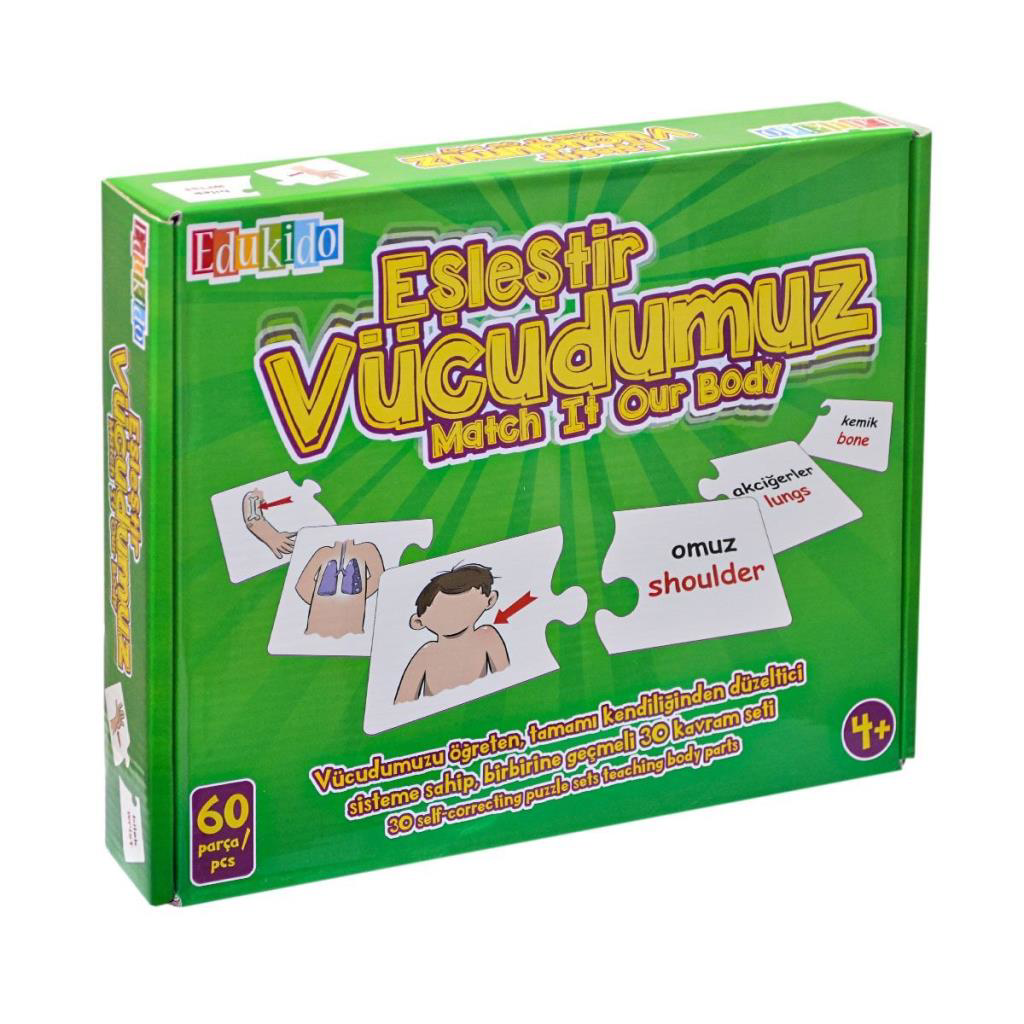 EDU-1008 EŞLEŞTİR VÜCUDUMUZ EDU-1008 EŞLEŞTİR VÜCUDUMUZ
