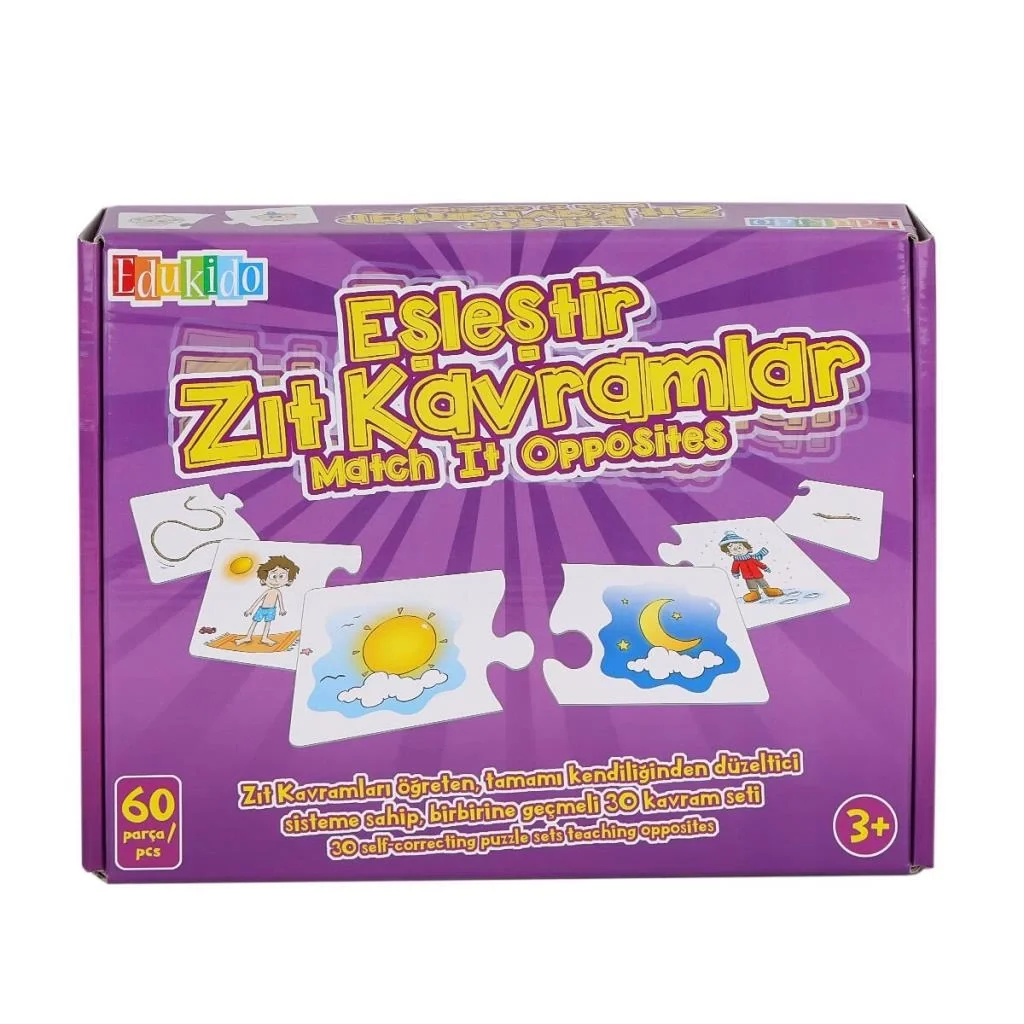 EDU-1012 Eşleştir Zıt Kavramlar -Chiva Fiyatı, Yorumları ve Özellikleri