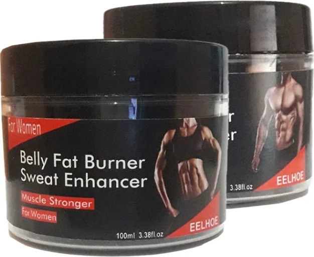 Eelhoe Fatburner Krem Seti - Erkek ve Kadınlar İçin Şekillendirici Krem