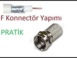 EF VİDA 50 PARÇA  UYDU KONNEKTÖR RG-6-F