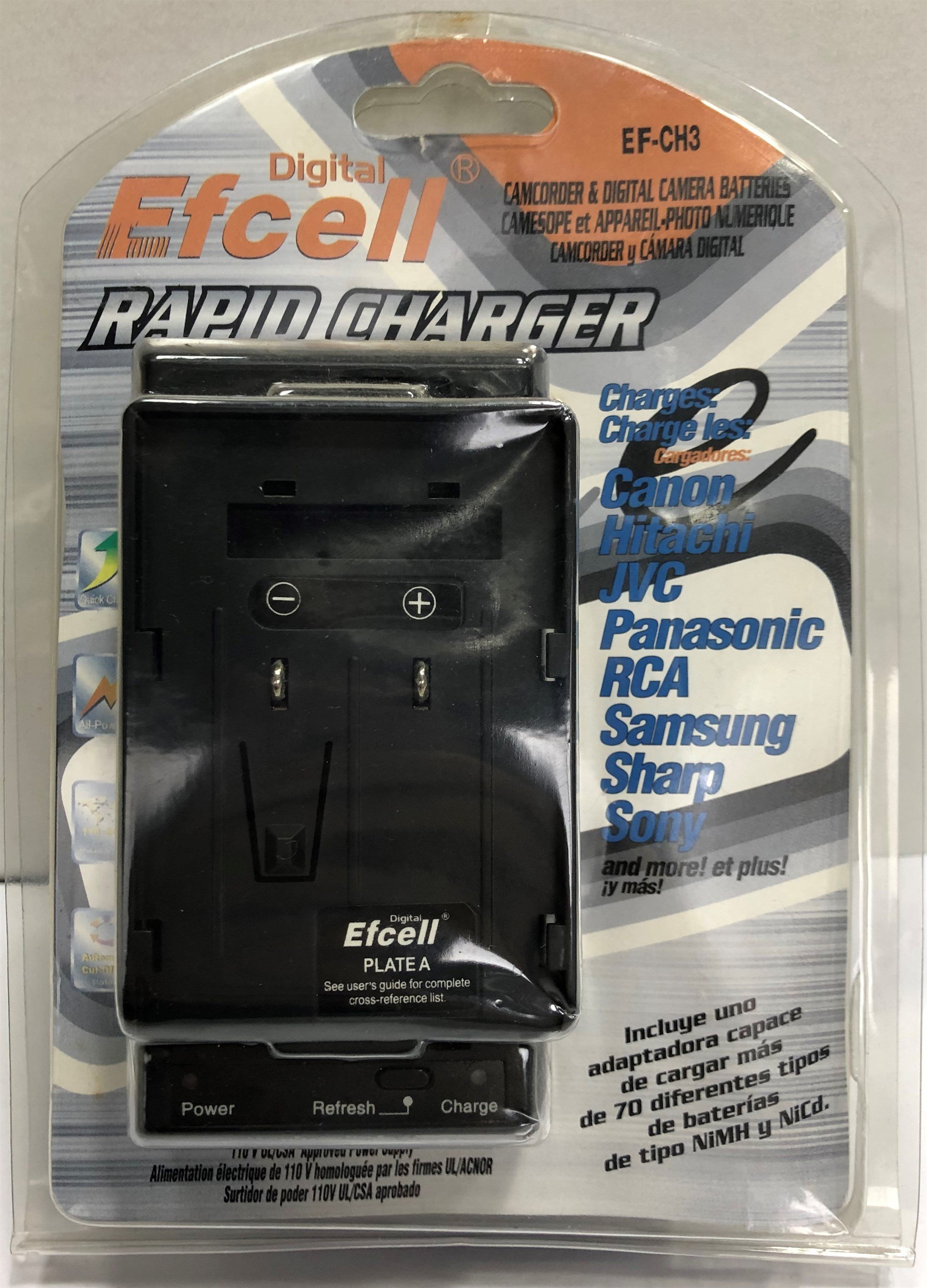 Efcell  Ch 3 Üniversal Lithium Şarj Cihazi