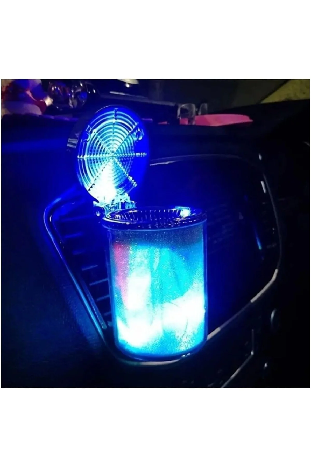 EFEAKS OTO KÜLLÜK RENKLİ IŞILTILI RGB ARAÇ İÇİ LED KÜLLÜK 7 IŞIKL