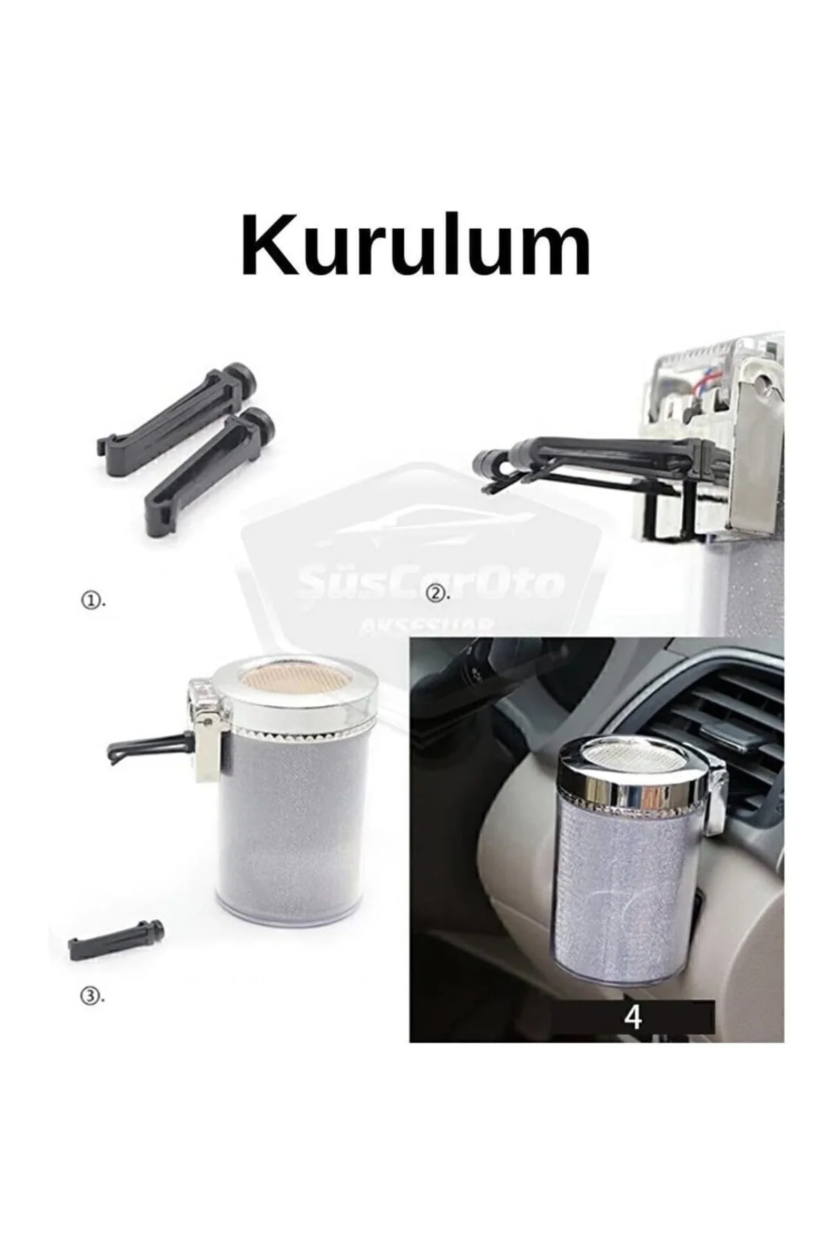 EFEAKS OTO KÜLLÜK RENKLİ IŞILTILI RGB ARAÇ İÇİ LED KÜLLÜK 7 IŞIKL
