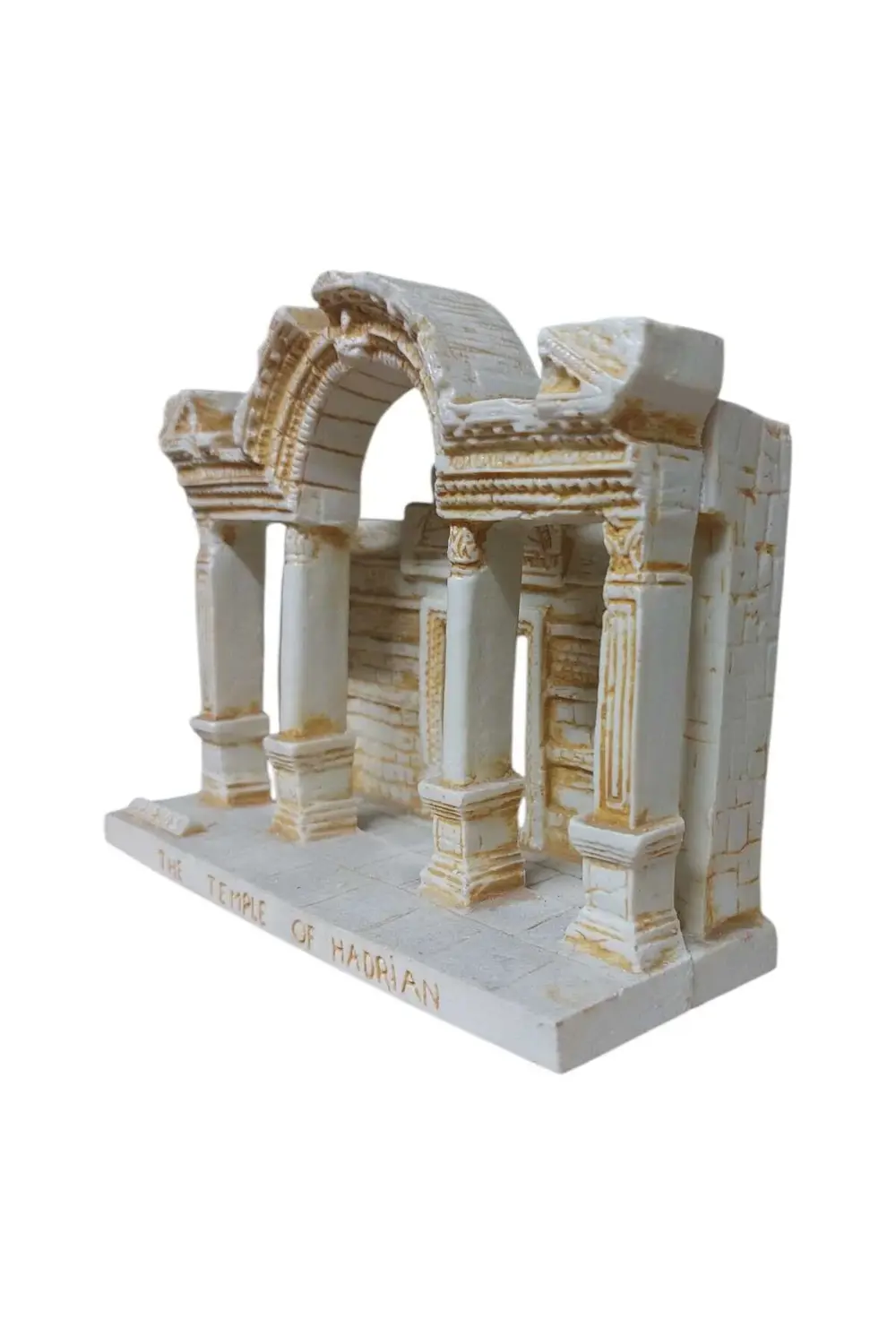 Efes Antik Kent Hadrian Tapınağı Temalı Dekoratif Mumluk & Biblo