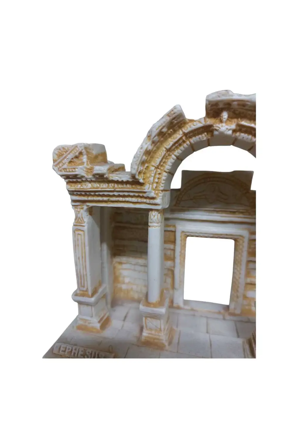 Efes Antik Kent Hadrian Tapınağı Temalı Dekoratif Mumluk & Biblo