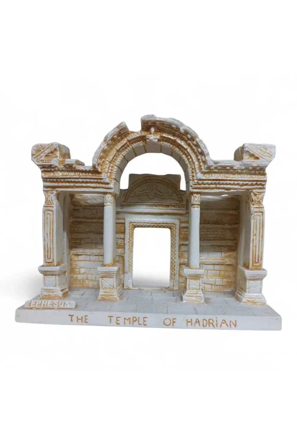 Efes Antik Kent Hadrian Tapınağı Temalı Dekoratif Mumluk & Biblo
