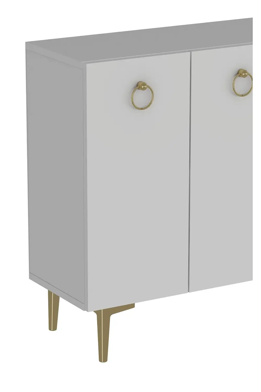 EFESCT AYAKKABILIK BEYAZ-BEYAZ-ALTIN