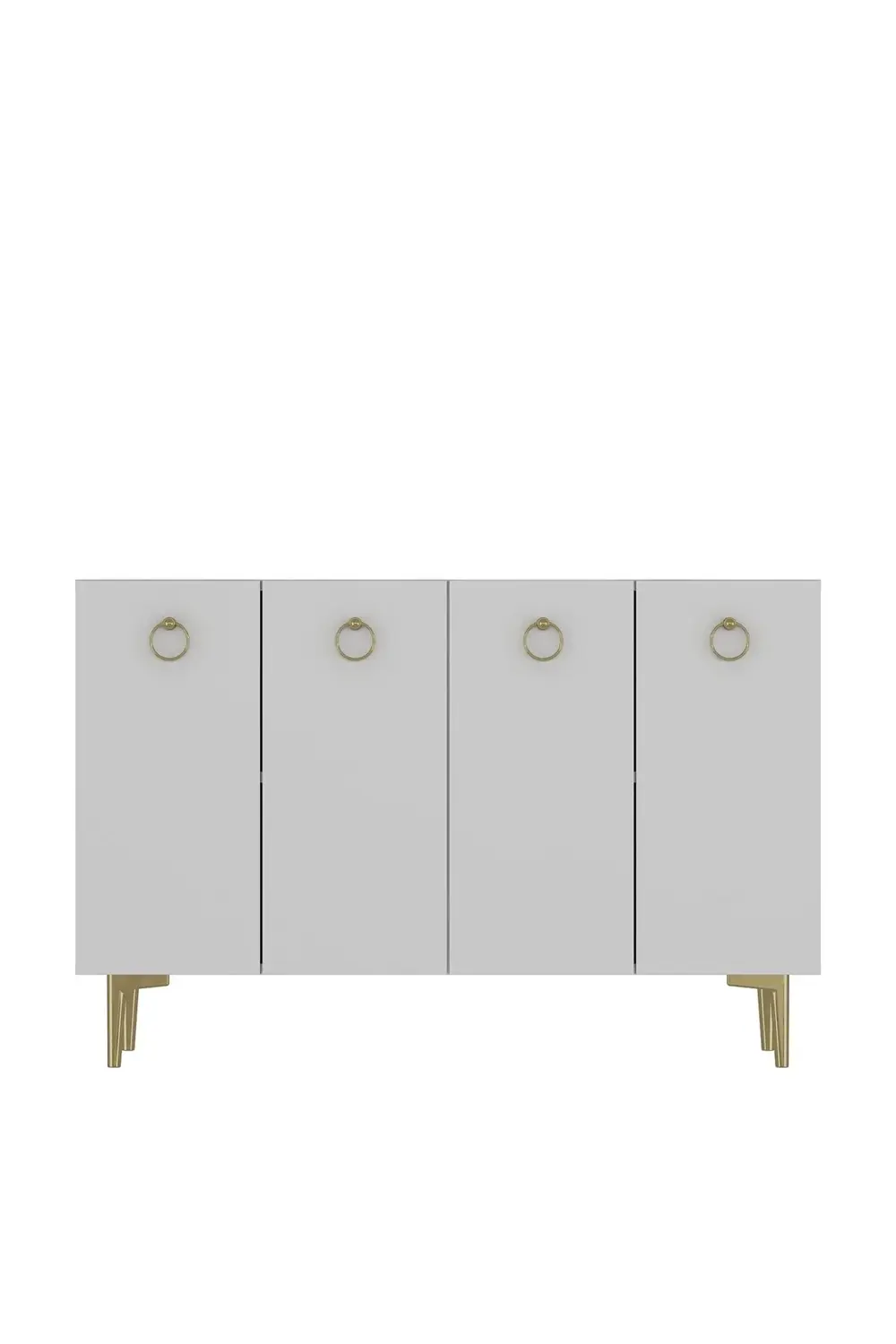 EFESCT AYAKKABILIK BEYAZ-BEYAZ-ALTIN