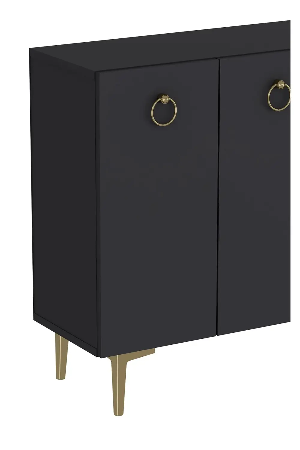 EFESCT KAHVE KÖŞESİ ANTRASİT-ANTRASİT-ALTIN