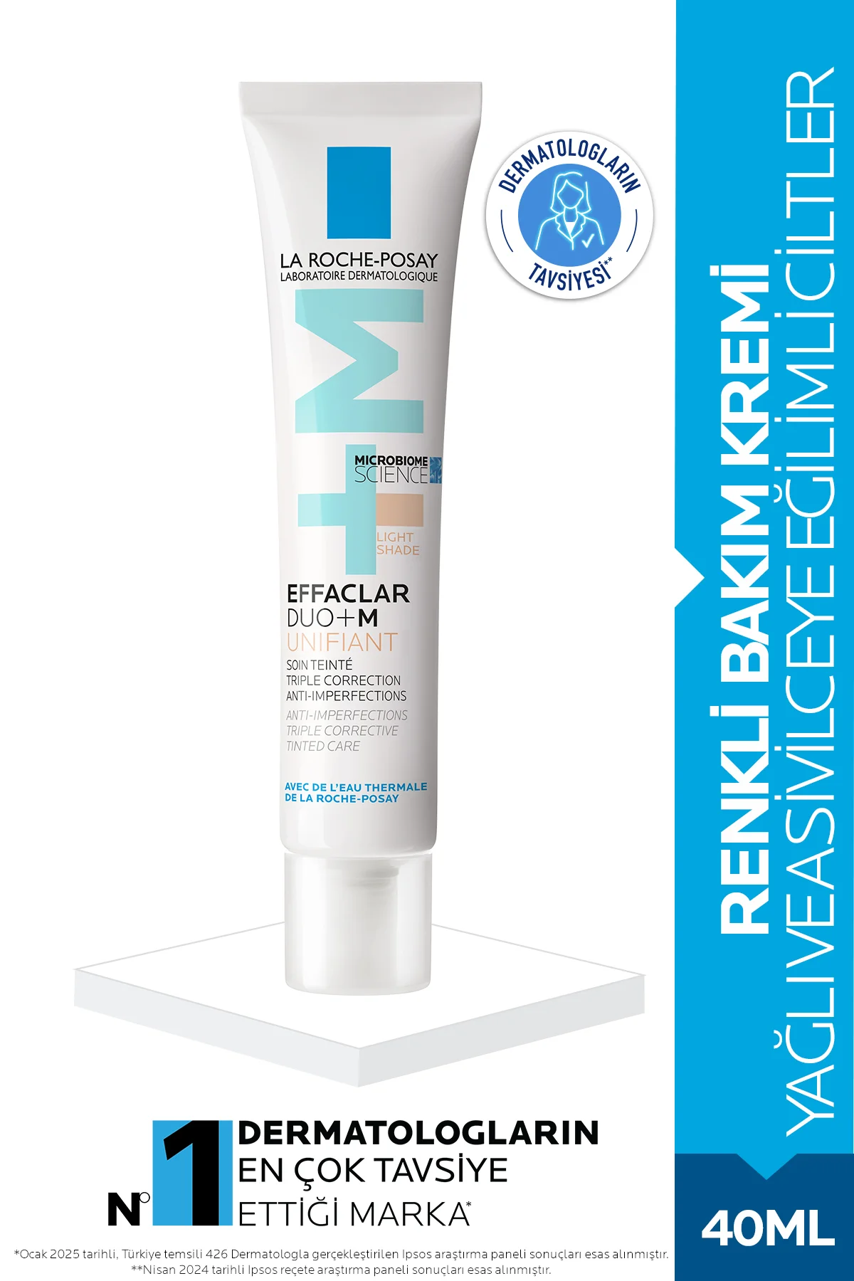 Effaclar Duo (+) M Unifiant Light Cream 40 ml