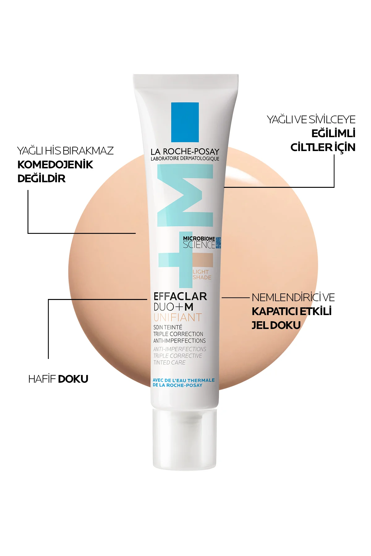 Effaclar Duo (+) M Unifiant Light Cream 40 ml