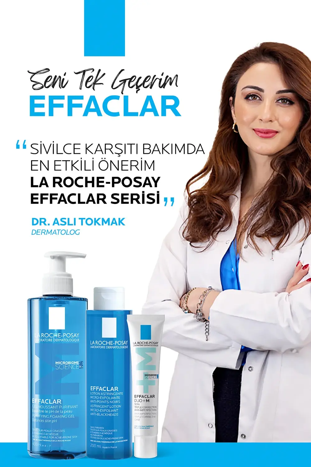 Effaclar Gel 400 ml - Yağlı ve Hassas Ciltler İçin Temizleyici Je