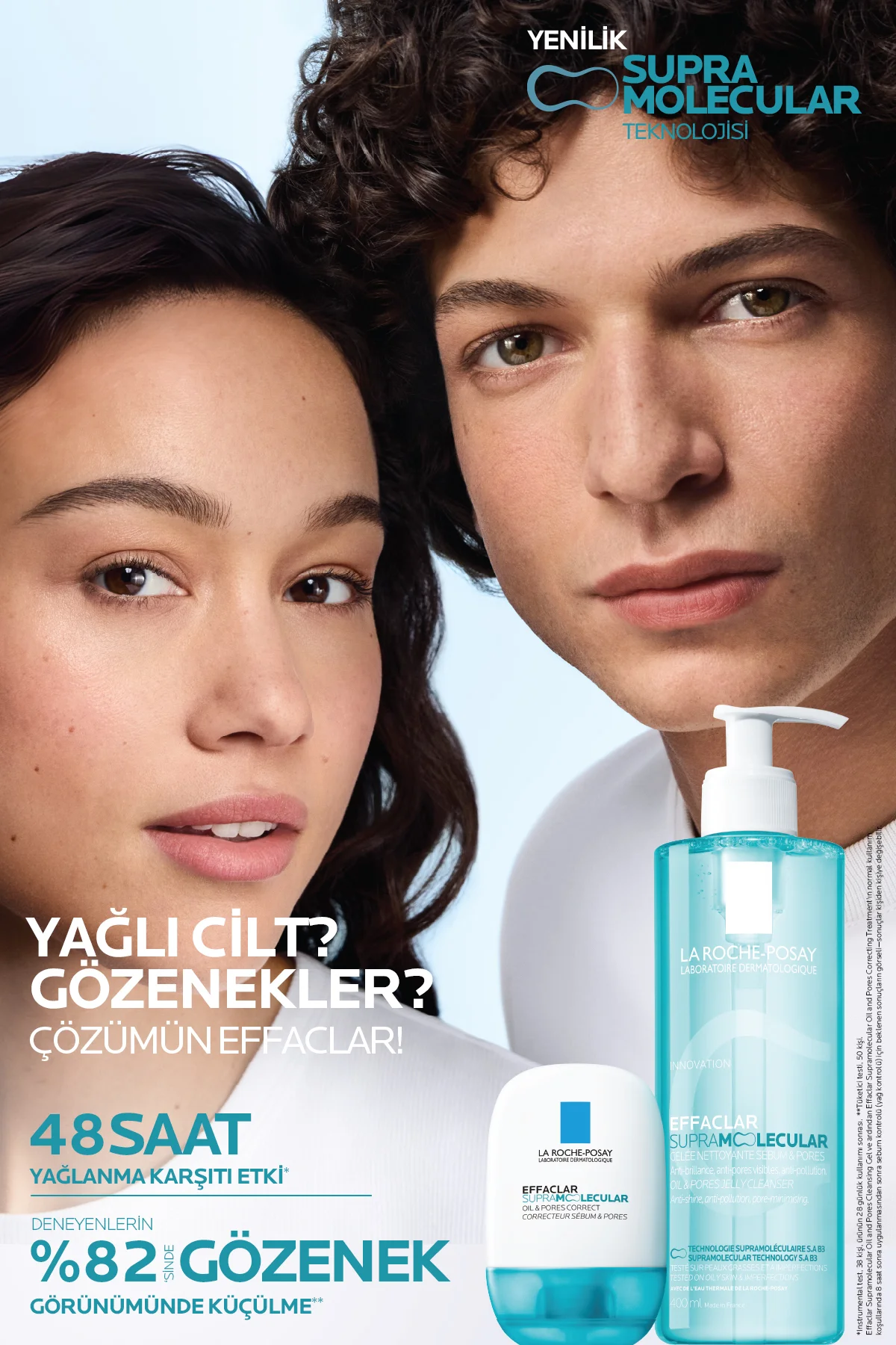 Effaclar Supramolecular Karma ve Yağlı Ciltler İçin Gözenek Karşıtı Yüz Temizleme Jeli 400 ml Fiyatı, Yorumları ve Özellikleri