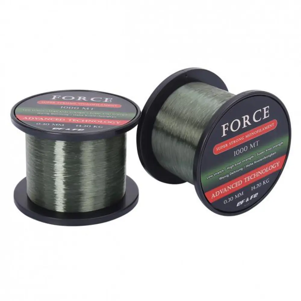 EFFE Force 1000m Monofilament Bobin Olta Misinası Yeşil EFFE Force 1000m Monofilament Bobin Olta Misinası Yeşil