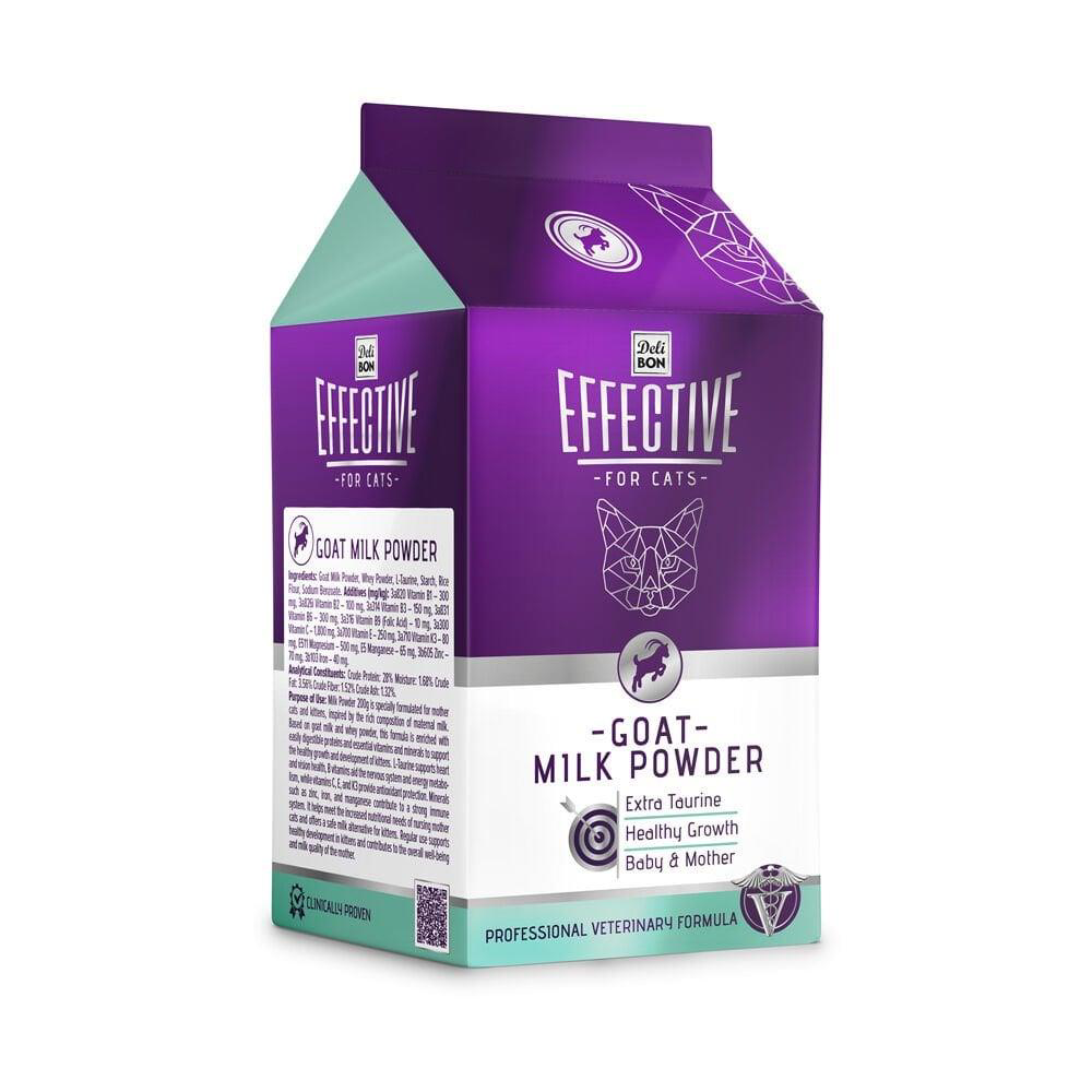 Delibon Effective Kedi Takviye Ürünleri Keçi Süt Tozu 200Gr