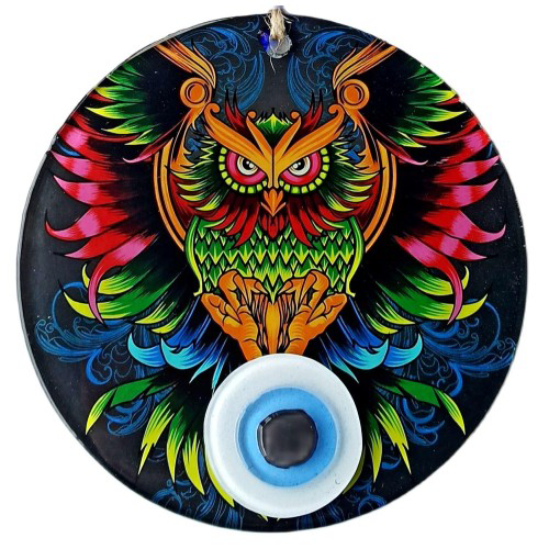 Woody Sofia Efsane Baykuş 15 Santimetre Füzyon Cam Duvar Süsü