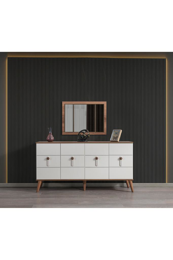 Sivas Gözde Mobilya Efsane Modern Dolapli Konsol 160X83x43cm