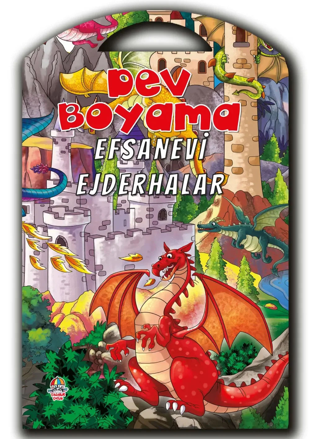 Efsanevi Ejderhalar-Dev Boyama Posteri Efsanevi Ejderhalar-Dev Boyama Posteri
