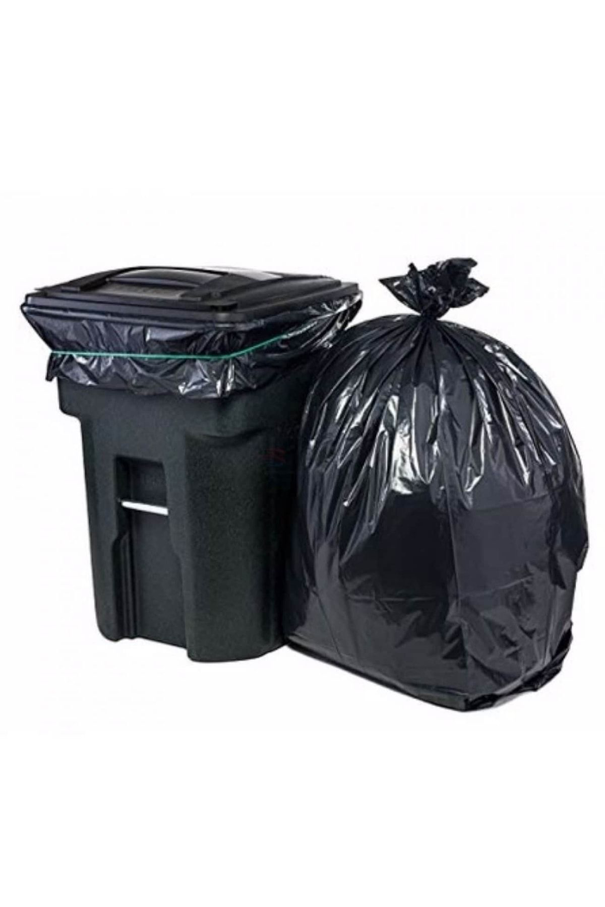 Frx Eftaplast 80*110 Siyah Çöp Poşeti 400 Gr(20 Rulo-200 Adet)