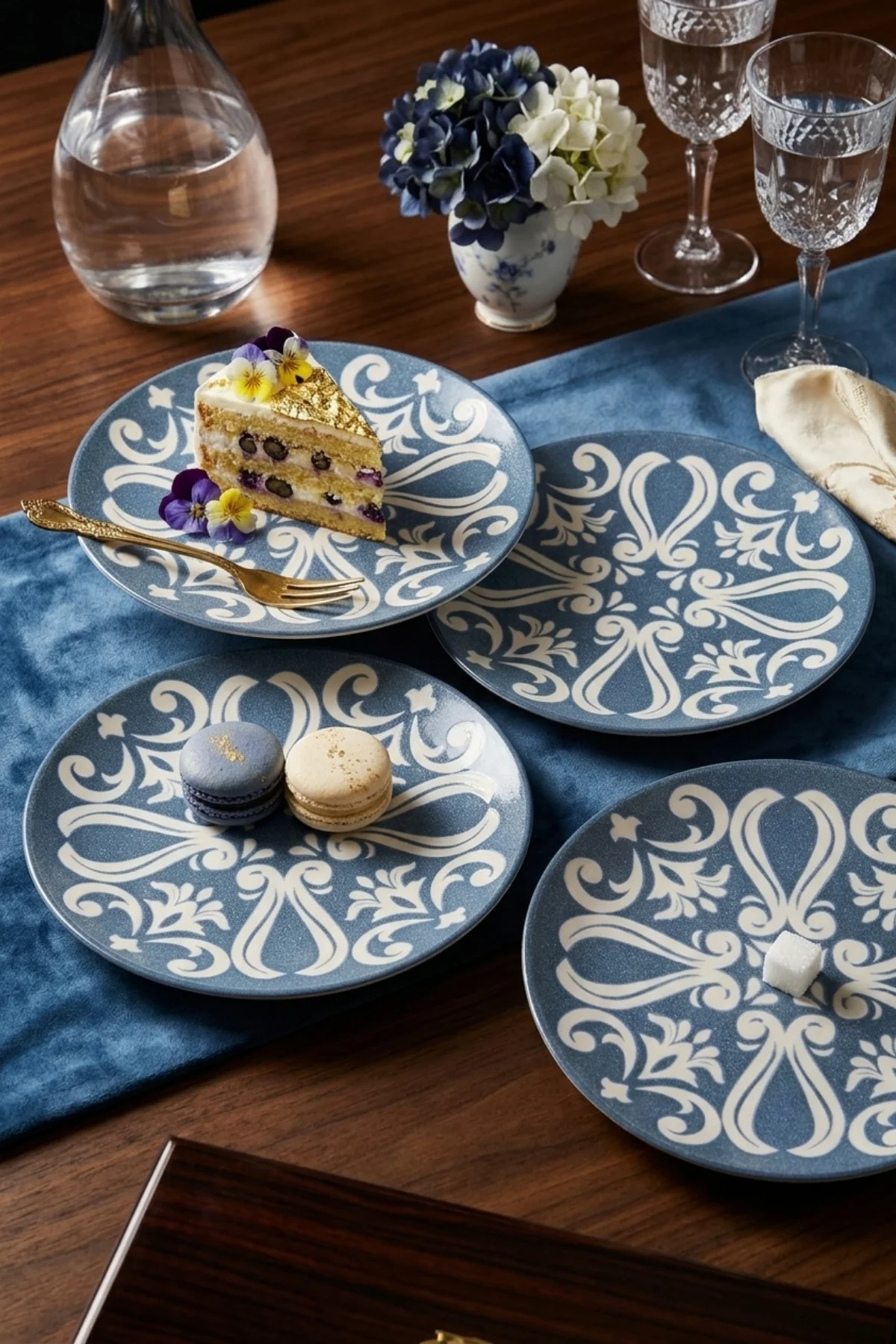 Ege Pasta Tabağı 20 Cm 4 Parça
