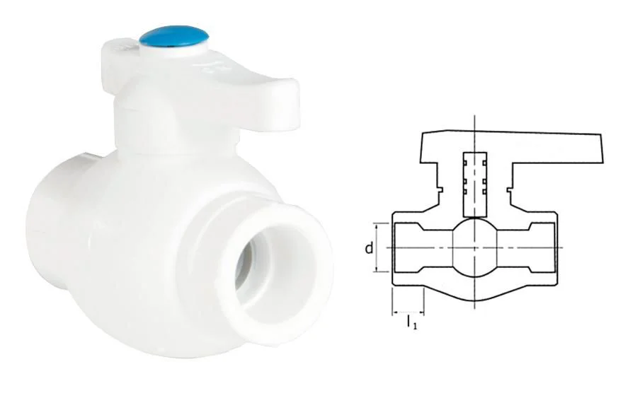 Ege Yıldız PPRC 40 mm Küresel Vana Gri Ege Yıldız PPRC 40 mm Küresel Vana Gri