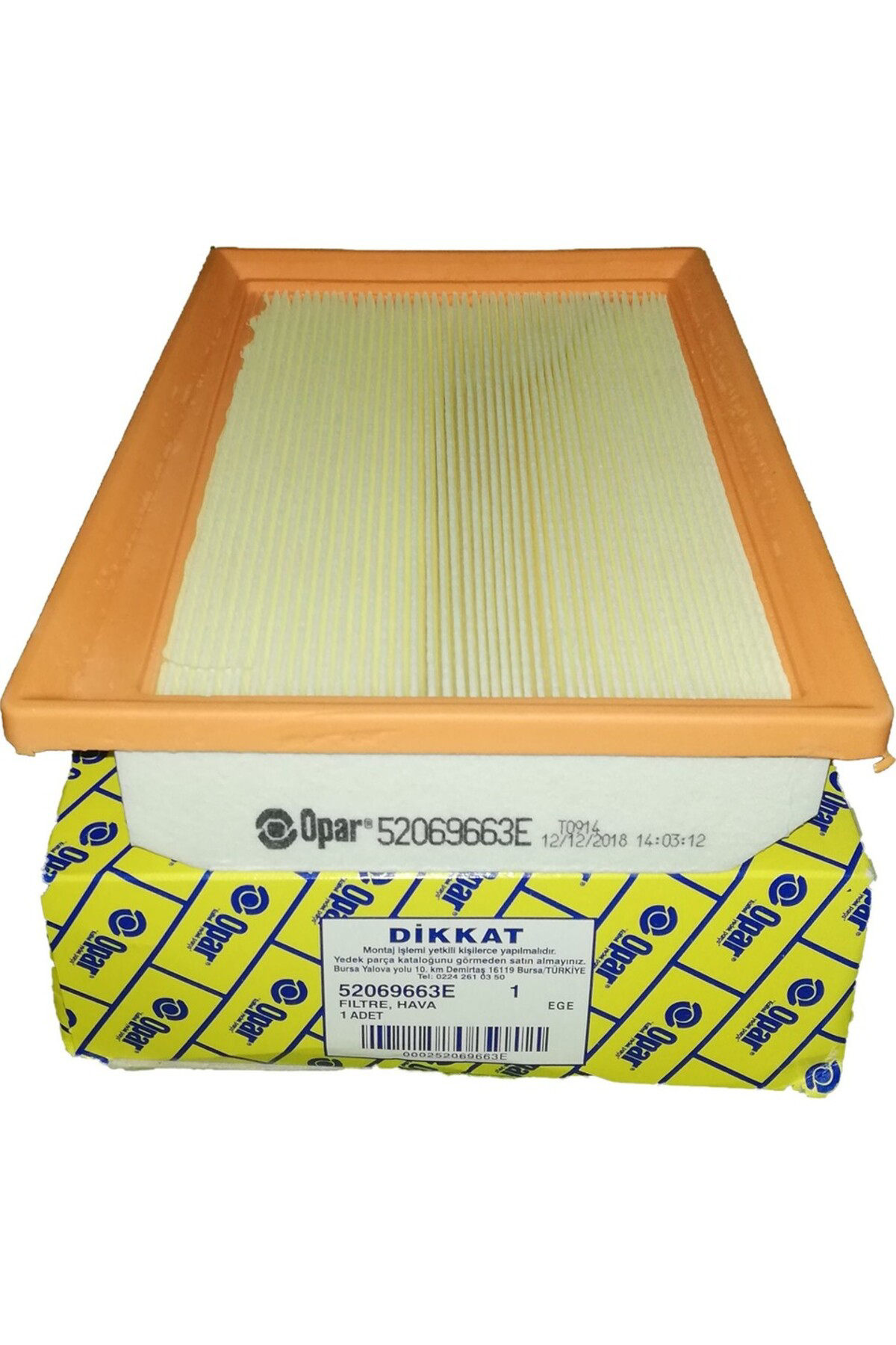 Opar Egea 1.3 Multijet Euro 6 Bakım Seti 2016-2020 95Bg 4İü