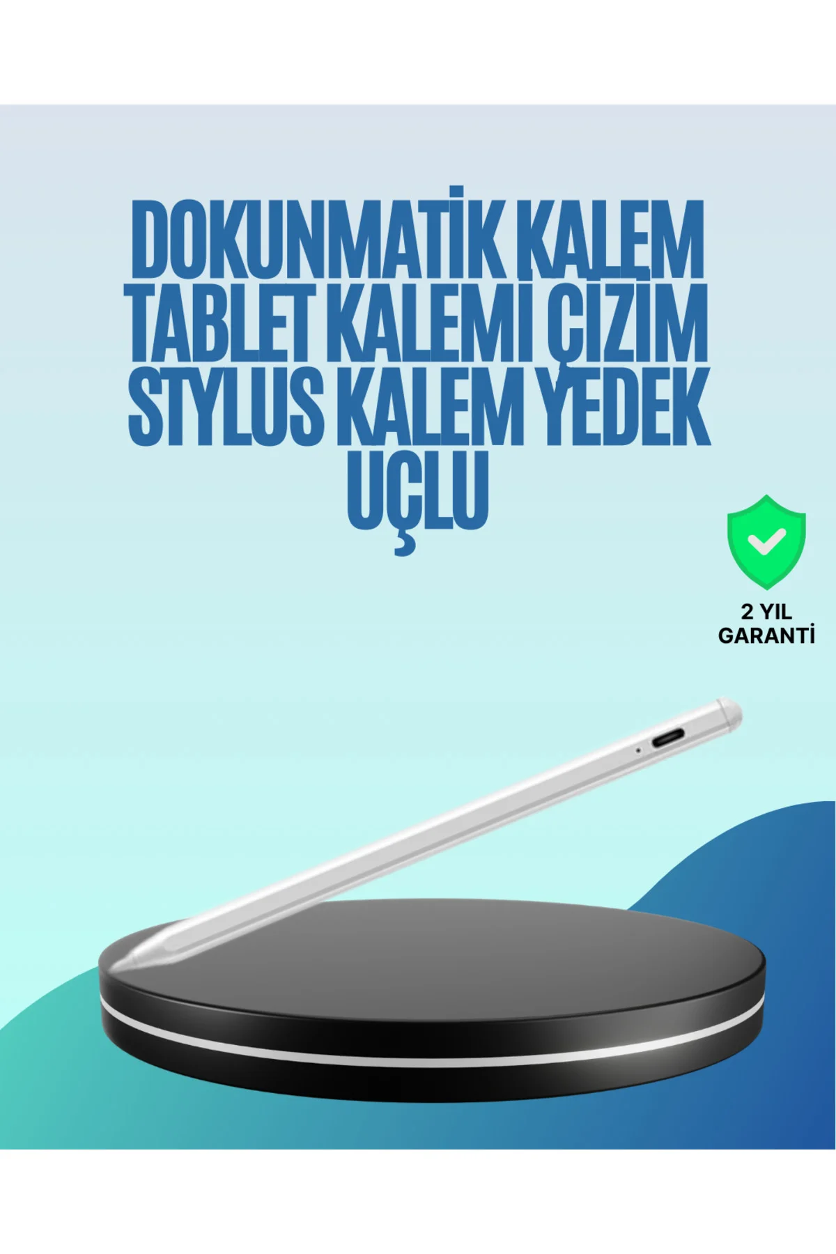 Eğim Sensörlü 1,0 mm Uçlu Dijital Kalem – Uzun Pil Ömrü ve Kolay 
