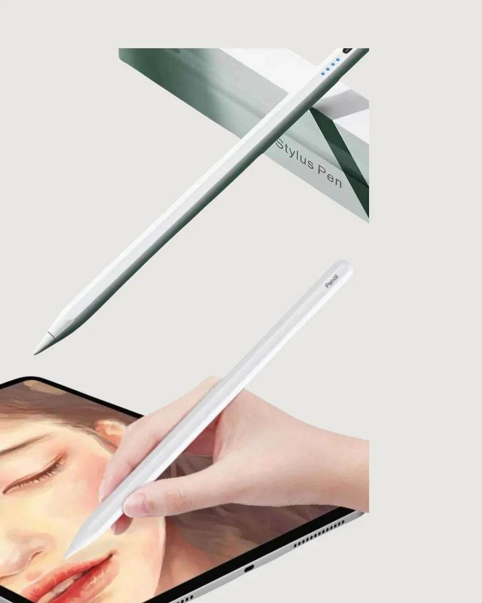 Eğim Sensörlü Dijital Kalem – Yüksek Hassasiyetli 10 mm Uç, Uzun Pil Ömrü ve USB-C Hızlı Şarj