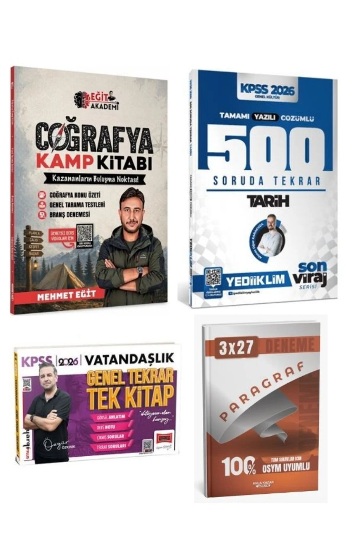 Eğit + Yargı 2026 KPSS Coğrafya + Vatandaşlık + Tarih Genel Tekra Eğit + Yargı 2026 KPSS Coğrafya + Vatandaşlık + Tarih Genel Tekra
