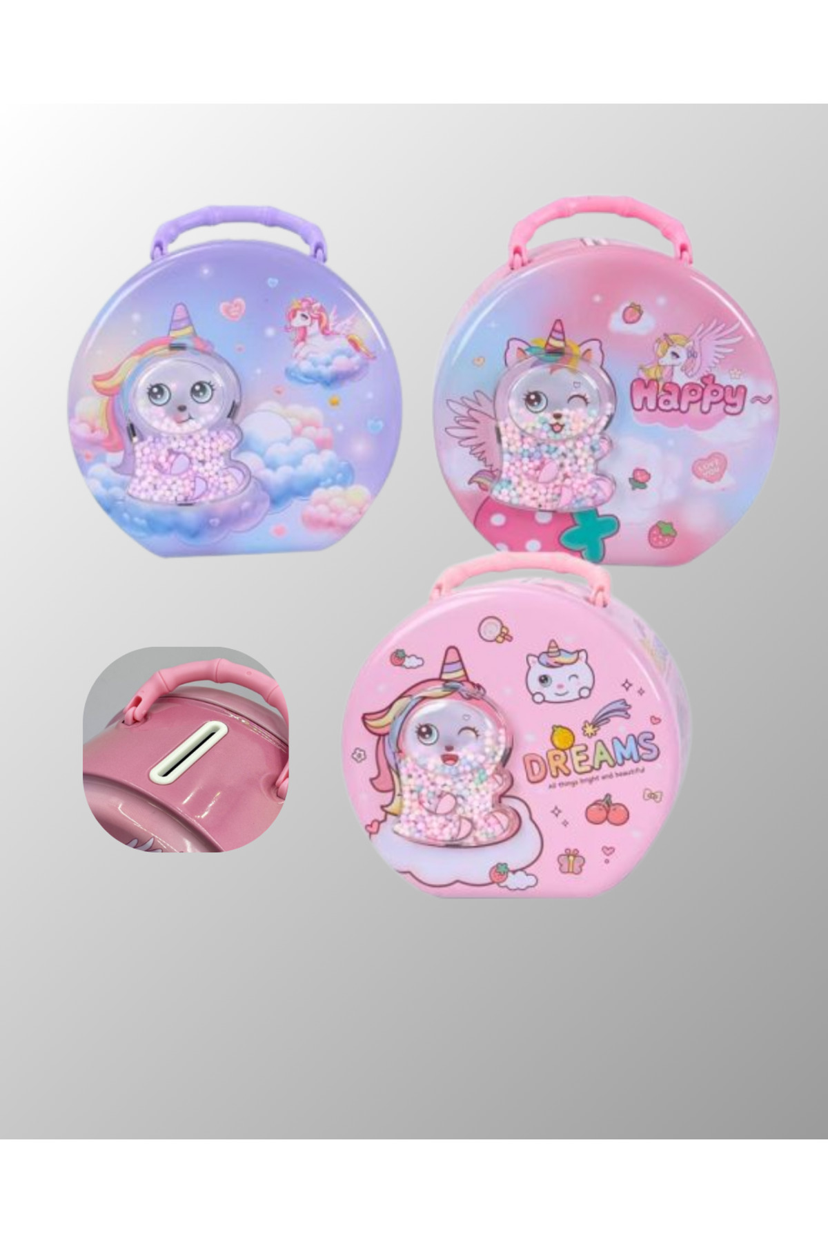 Eğitici Çocuk Para Kasası Kişisel Eşya ve Para Saklama - Lisinya