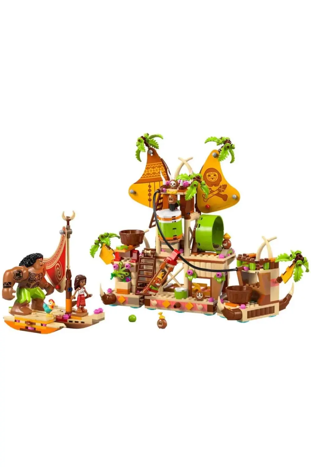 Eğitici Çocuk Yapı Oyuncak Disney Moana 2 Kakamora Gemisi 43258