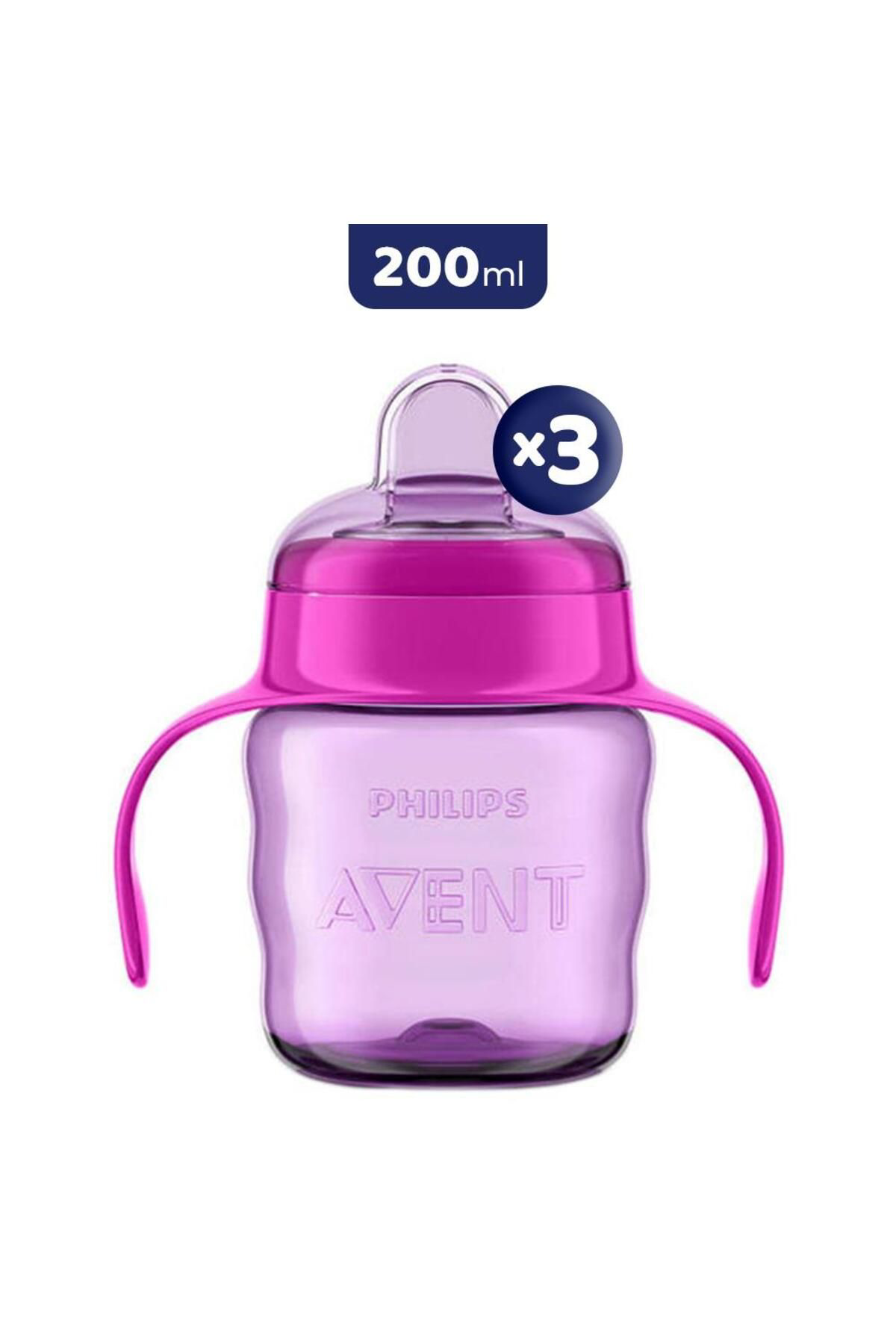 Philips Avent Eğitici Damlatmaz Bardak Kiz 6M+ 200 Ml X 3