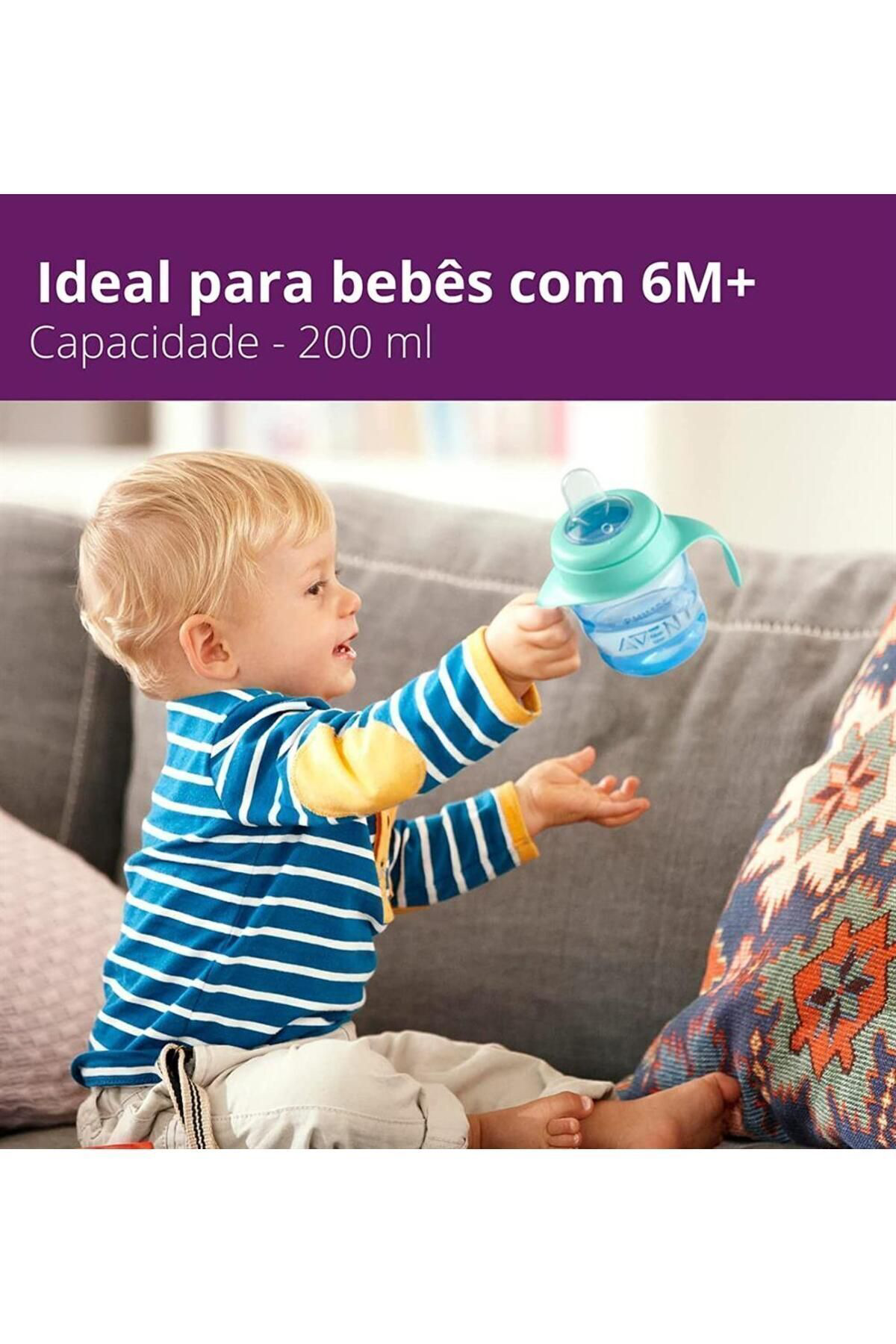 Rodi Eğitici Damlatmaz Bardak 6 Ay 200 Ml