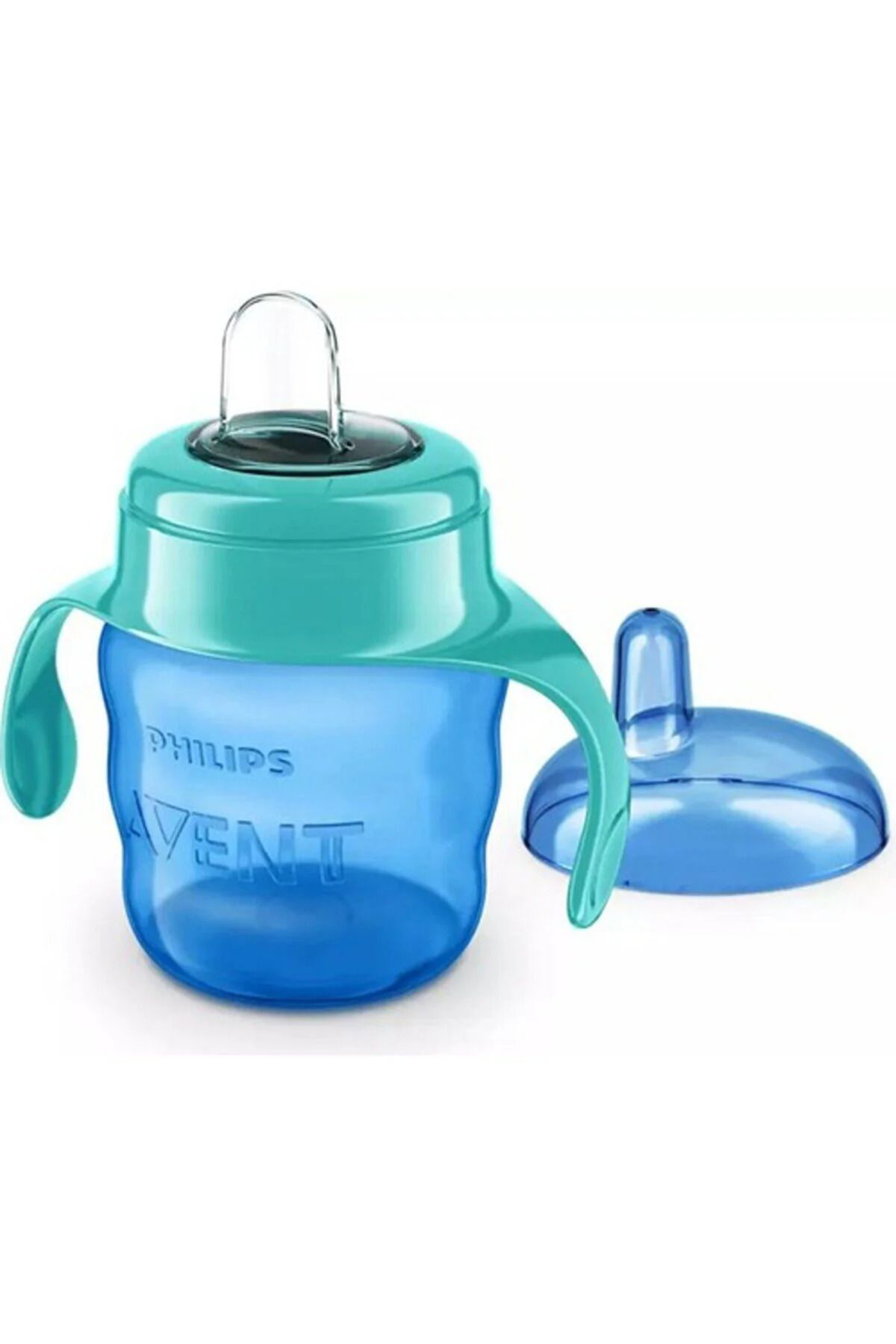 Philips Avent Eğitici Damlatmaz Bardak Suluk Mavi 200 Ml +  Pembe 200 Ml