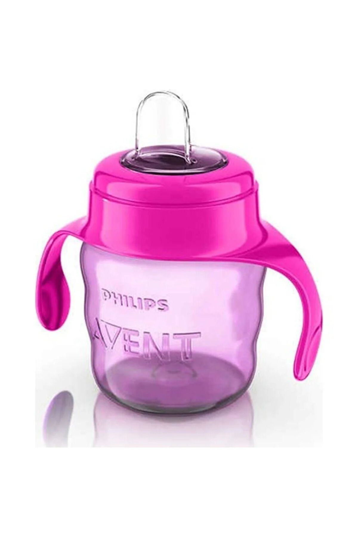 Philips Avent Eğitici Damlatmaz Bardak Suluk Mavi 200 Ml +  Pembe 200 Ml