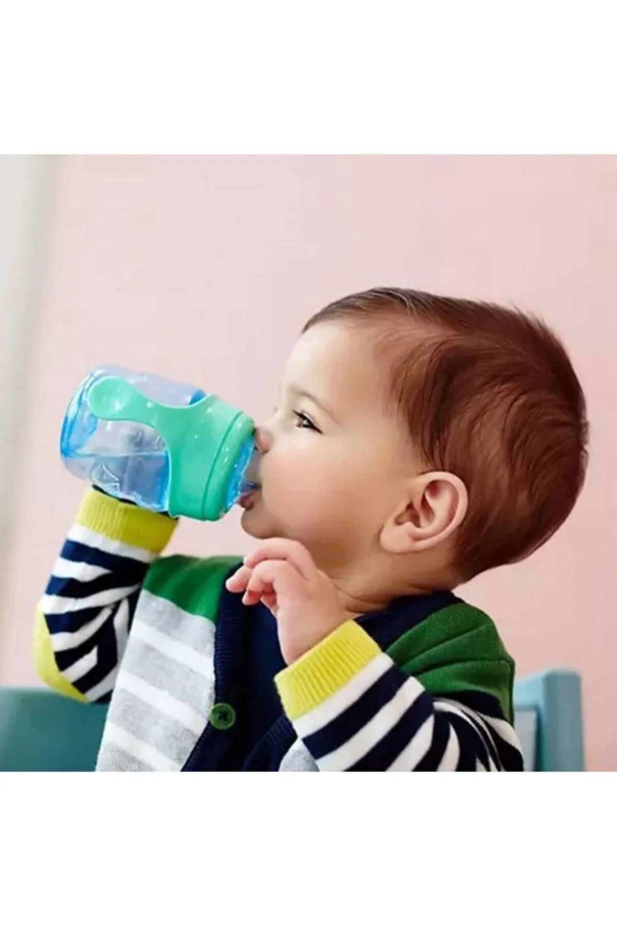 Philips Avent Eğitici Damlatmaz Bardak Suluk Mavi 200 Ml +  Pembe 200 Ml