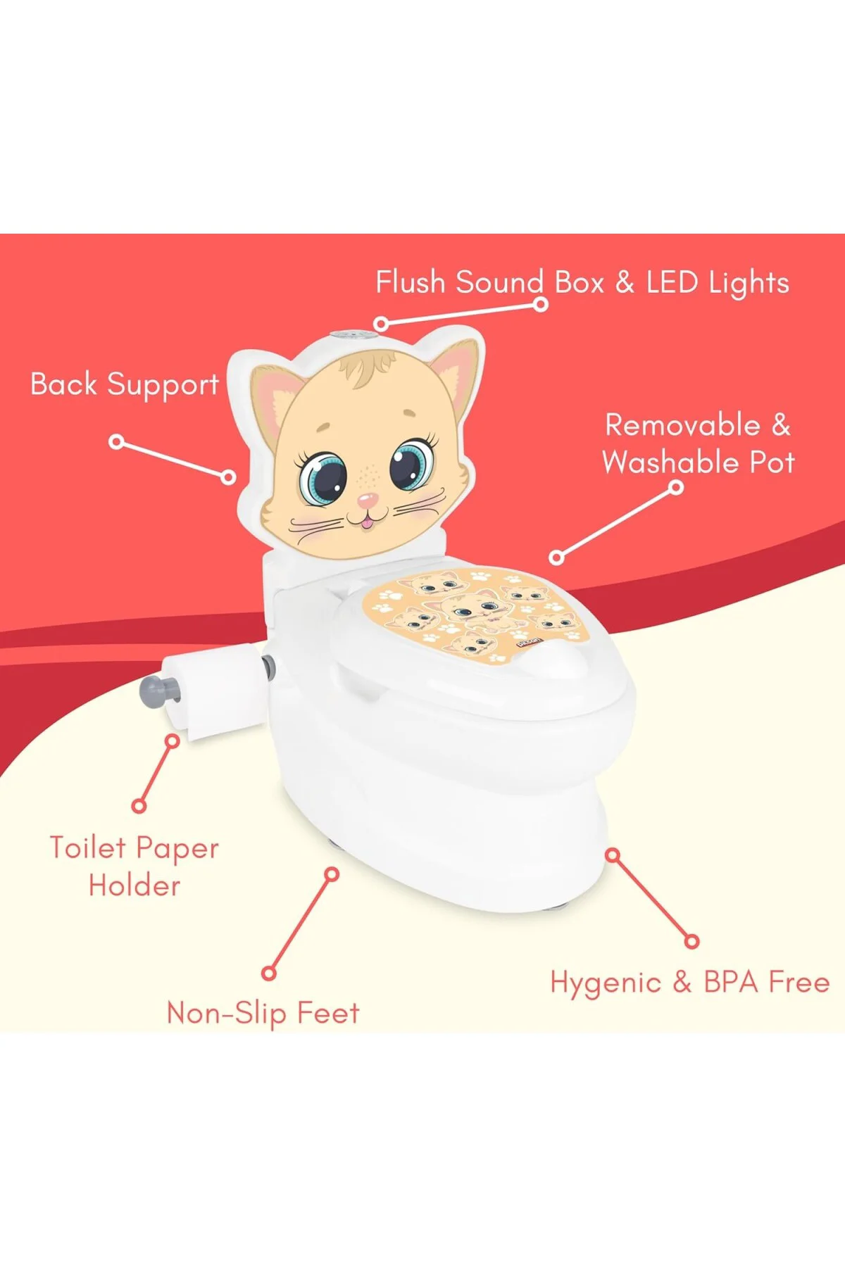 Eğitici Kedi Klozet