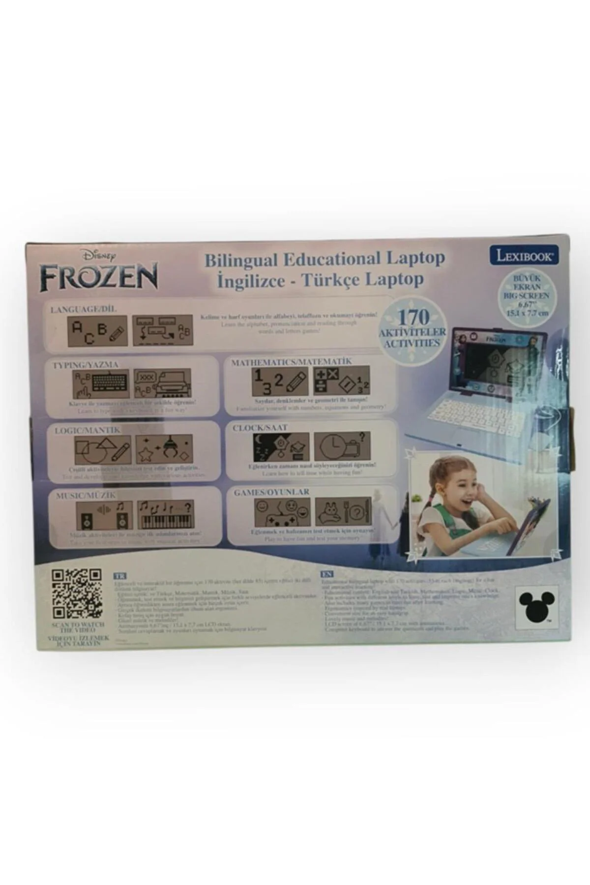 Eğitici Laptop 170 Fonksiyon 6.67inch