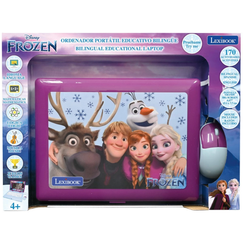 Eğitici Laptop Frozen 170 Fonksiyon Eğitici Laptop Frozen 170 Fonksiyon