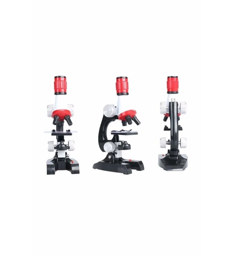 Eğitici Mikroskop Kiti Zoom Led Işıklı 100x 400x 1200x St1200x Eğitici Mikroskop Kiti Zoom Led Işıklı 100x 400x 1200x St1200x