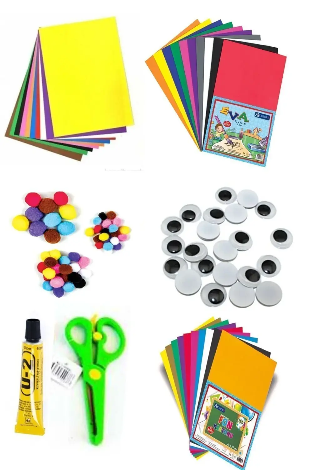 Eğitici Oyun Seti, Anaokulu Etkinlik Seti, Okul Öncesi Gelişim Se