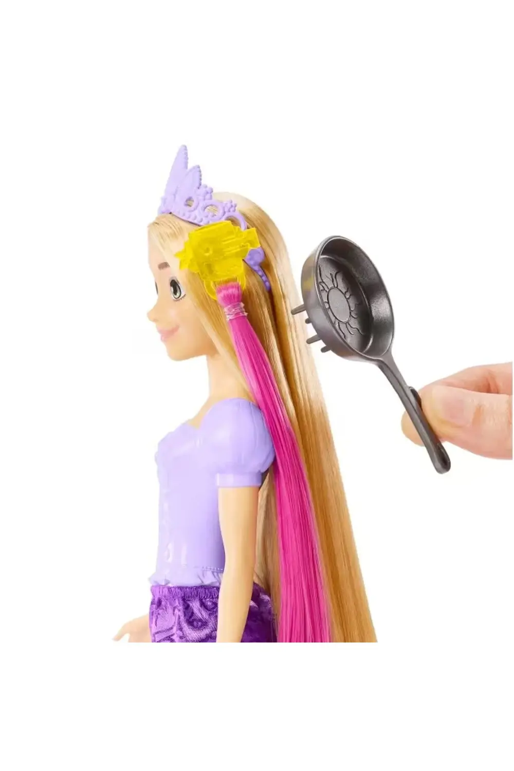 Eğitici Oyuncak Prenses Renk Değiştiren Sihirli Saçlı Rapunzel