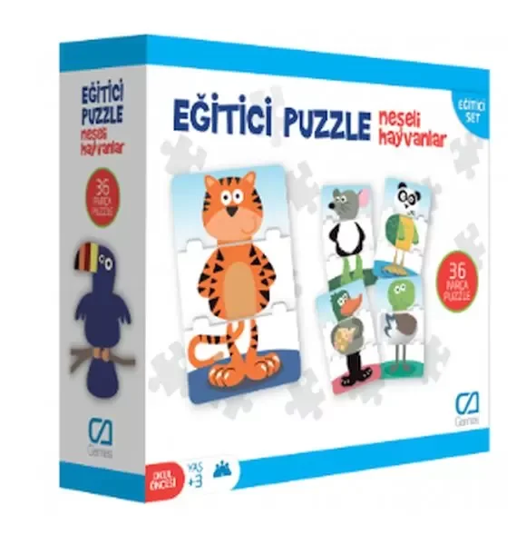 Eğitici Puzzle - Meslekler