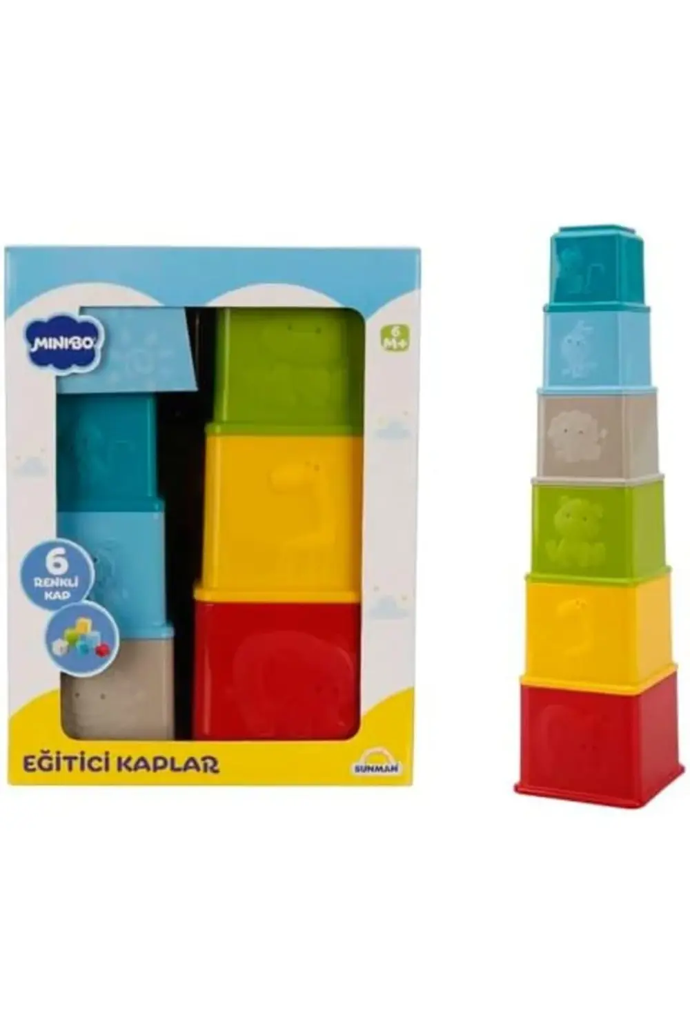 Eğitici Renkli Kaplar 395519