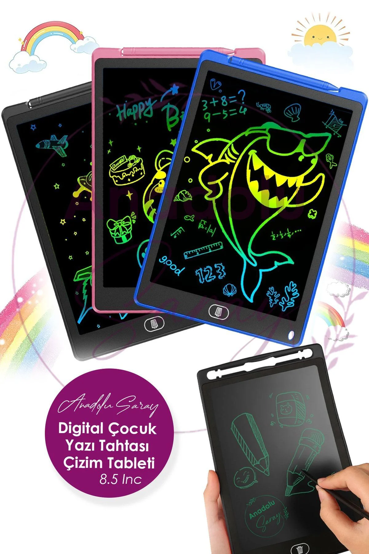 Eğitici Ve Öğretici Grafik Digital Çocuk Yazı Tahtası Çizim Table