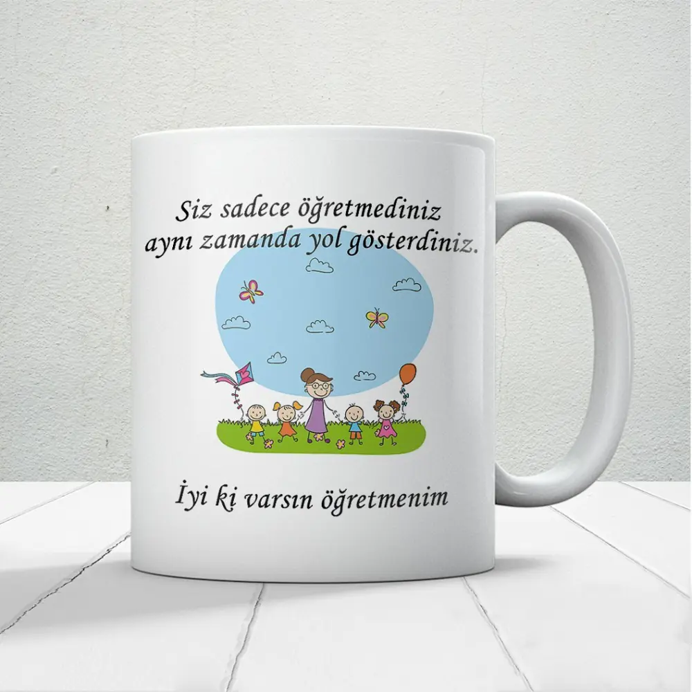Eğitimde Bir Işık | Yol Gösteren Öğretmenlere Hediyelik Baskılı K