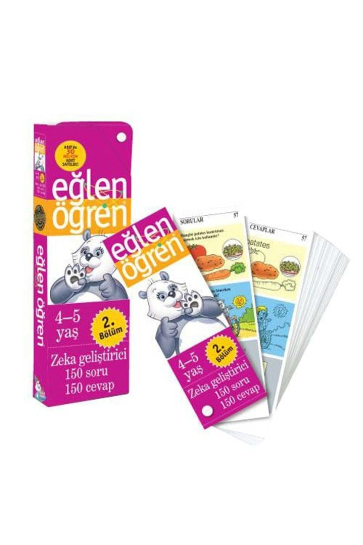 Destek Yayınları Eğlen Öğren 45 Yaş 2 Bölüm