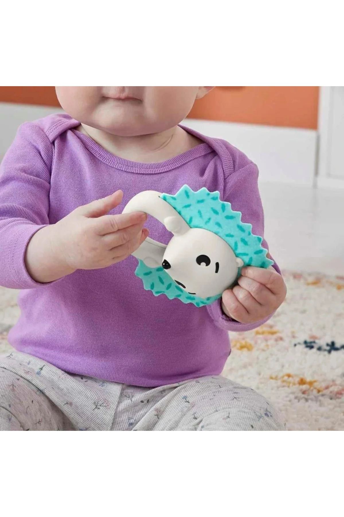 Eğlenceli Dostlar Çıngıraklı Dişlik - Kirpi HJW11-HKD72