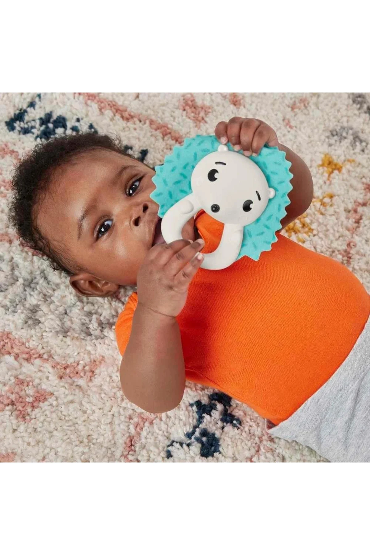 Eğlenceli Dostlar Çıngıraklı Dişlik - Kirpi HJW11-HKD72