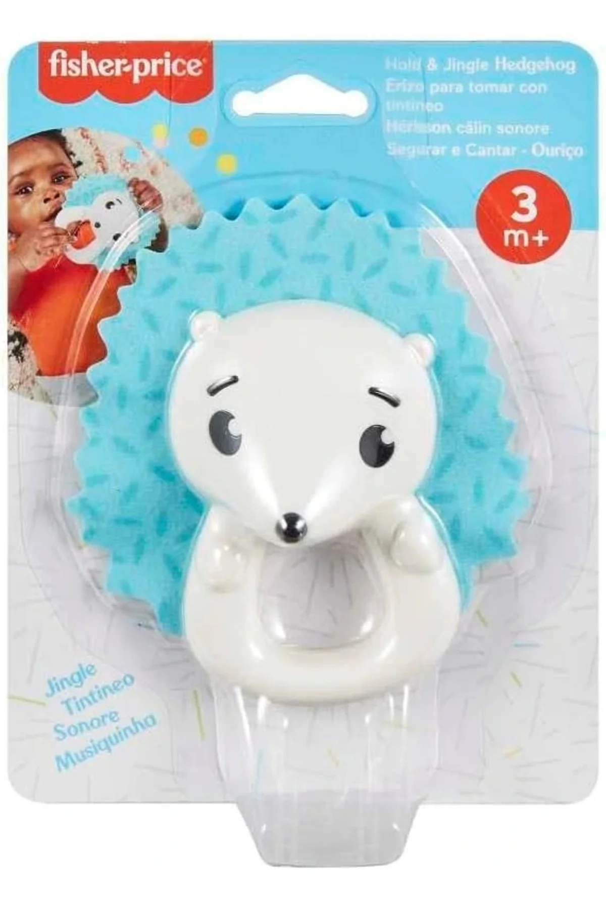 Eğlenceli Dostlar Çıngıraklı Dişlik - Kirpi HJW11-HKD72